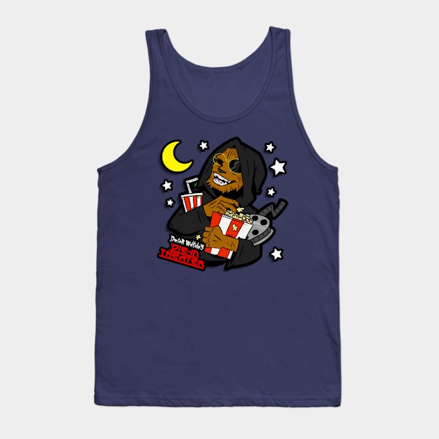 Dr. Wolfula's Die-In Theater Tank Top by DoctorWolfula